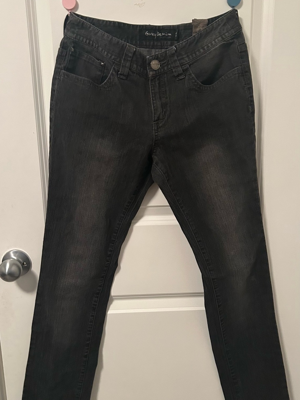 Gray Denim Women's Jeans -